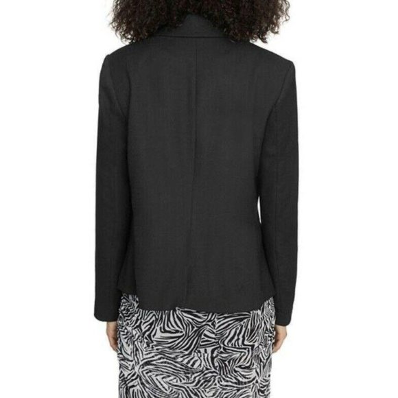 Sanctuary Black The Academy Button Front Blazer M - Picture 8 of 9